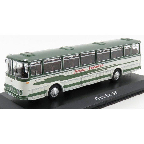 EDICOLA FRITZ FLEISCHER S5 AUTOBUS 1986 - WHITE GREEN MET 1/72