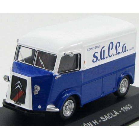 EDICOLA CITROEN TYPE-H VAN SACLA 1963 - BLUE WHITE 1/43