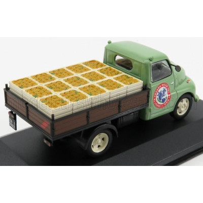 EDICOLA FIAT 615N TRUCK CONSORZIO MELE VAL DI NON 1953 - GREEN BROWN 1/43