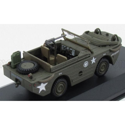 EDICOLA FORD USA GPA ANFIBIO USA ARMY TUNISIA 1943 - DAMAGE DISPLAY BOX - MILIRTARY GREEN 1/43