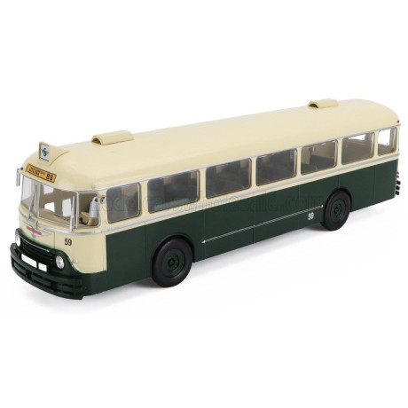 EDICOLA CHAUSSON AHH521 AUTOBUS ESPANA 1955 - GREEN CREAM 1/43