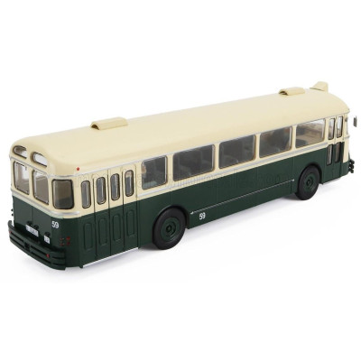 EDICOLA CHAUSSON AHH521 AUTOBUS ESPANA 1955 - GREEN CREAM 1/43