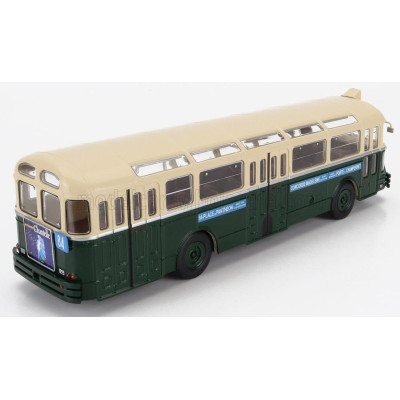 EDICOLA CHAUSSON HC66 APVU RAPT AUTOBUS COCORDE-MADELEINE 1953 - CREAM GREEN 1/43