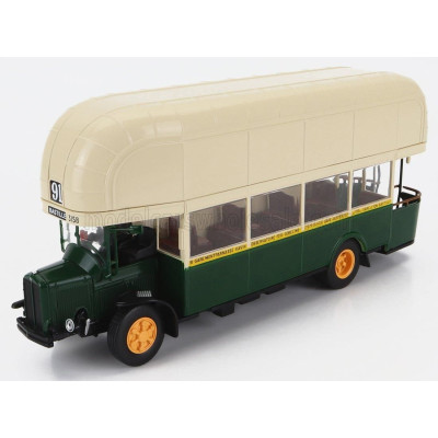 EDICOLA RENAULT TN4F FRANCE AUTOBUS 1940 - GREEN CREAM 1/43