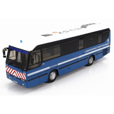EDICOLA LOHR L96 AUTOBUS IRCGN GENDARMERIE POLICE FRANCE 1996 - BLUE WHITE 1/43