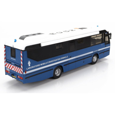 EDICOLA LOHR L96 AUTOBUS IRCGN GENDARMERIE POLICE FRANCE 1996 - BLUE WHITE 1/43