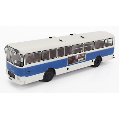 EDICOLA BERLIET PHL100 RATVM AUTOBUS MARSEILLE FRANCE 1962 - WHITE BLUE 1/43