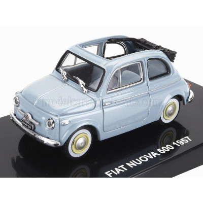 EDICOLA FIAT NUOVA 500 1957 - LIGHT BLUE 1/43