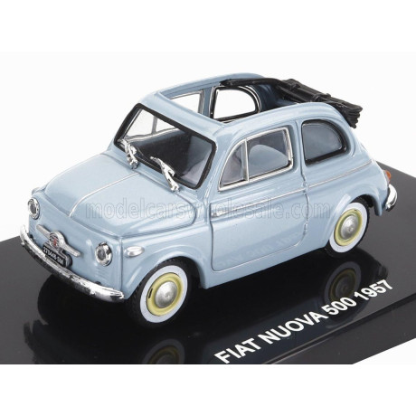 EDICOLA FIAT NUOVA 500 1957 - LIGHT BLUE 1/43