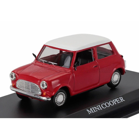 EDICOLA MORRIS MINI COOPER 1970 - RED WHITE 1/43