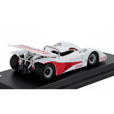 EDICOLA TOYOTA 7 1970 - WHITE RED 1/43