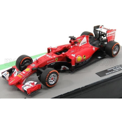 EDICOLA FERRARI F1  SF15-T N 5 MALAYSIAN GP 2015 SEBASTIAN VETTEL - RED 1/43
