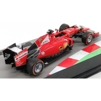 EDICOLA FERRARI F1  SF15-T N 5 MALAYSIAN GP 2015 SEBASTIAN VETTEL - RED 1/43