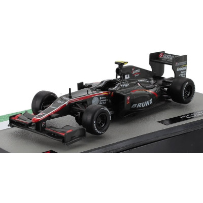 EDICOLA HRT F1  F110 COSWORTH N 21 BRAZILIAN GP 2010 BRUNO SENNA - GREY 1/43