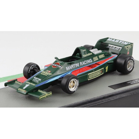 EDICOLA LOTUS F1  80 TEAM MARTINI RACING N 1 SEASON 1979 MARIO ANDRETTI - GREEN 1/43