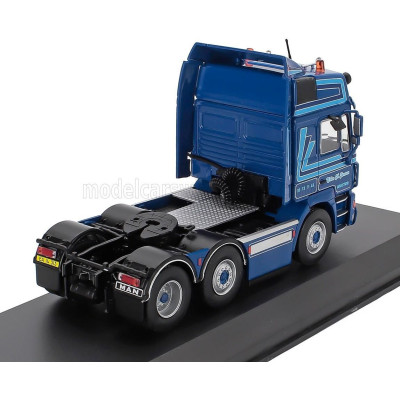 EDICOLA MAN F2000 TRACTOR TRUCK 3-ASSI GERMANY 1995 - BLUE 1/43