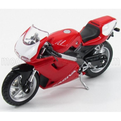 EDICOLA CAGIVA MITO 125 2000 - RED WHITE 1/18