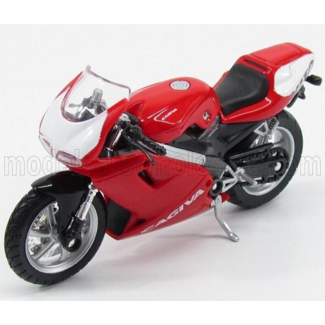EDICOLA CAGIVA MITO 125 2000 - RED WHITE 1/18