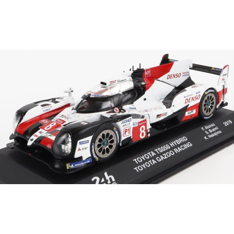 EDICOLA TOYOTA TS050 HYBRID TEAM TOYOTA GAZOO RACING N 8 WINNER 24h LE MANS 2019 SEBASTIEN BUEMI - KAZUKI NAKAJIMA - FERNANDO AL