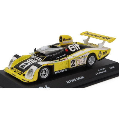 EDICOLA RENAULT ALPINE A442B 2.0L TURBO V6 TEAM RENAULT SPORT N 2 WINNER 24h LE MANS 1978 DIDIER PIRONI - JEAN PIERRE JAUSSAUD -