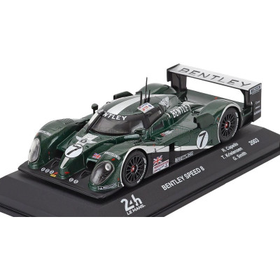 EDICOLA BENTLEY SPEED 8 4.0L TURBO V8 TEAM BENTLEY N 7 WINNER 24h LE MANS 2003 TOM KRISTENSEN - RINALDO CAPELLO - GUY SMITH - GR