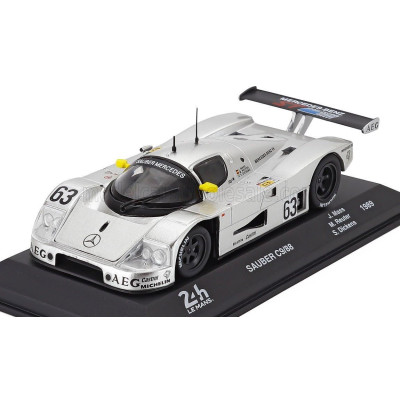 EDICOLA SAUBER MERCEDES BENZ C9 5.0L TURBO V8 TEAM SAUBER MERCEDES N 63 WINNER 24h LE MANS 1989 JOCHEN MASS - MANUEL REUTER - ST