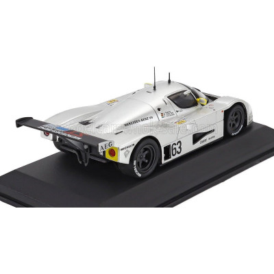 EDICOLA SAUBER MERCEDES BENZ C9 5.0L TURBO V8 TEAM SAUBER MERCEDES N 63 WINNER 24h LE MANS 1989 JOCHEN MASS - MANUEL REUTER - ST