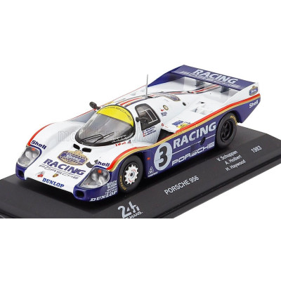 EDICOLA PORSCHE 956L 2.6L TWIN TURBO TEAM ROTHMANS PORSCHE N 3 WINNER 24h LE MANS 1983 AL HOLBERT - HURLEY HAYWOOD - VERN SCHUPP