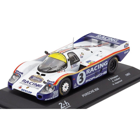 EDICOLA PORSCHE 956L 2.6L TWIN TURBO TEAM ROTHMANS PORSCHE N 3 WINNER 24h LE MANS 1983 AL HOLBERT - HURLEY HAYWOOD - VERN SCHUPP