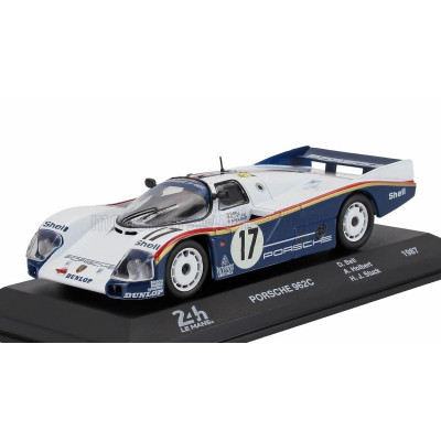 EDICOLA PORSCHE 962C 3.0L F6 TEAM ROTHMANS PORSCHE AG N 17 WINNER 24h LE MANS 1987 DEREK BELL - AL HOLBERT - HANS JOACHIM STUCK