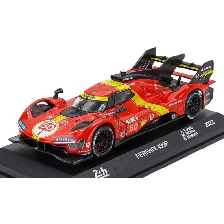 EDICOLA FERRARI 499P 3.0L TURBO V6 TEAM FERRARI AF CORSE N 51 WINNER 24h LE MANS 2023 ALESSANDRO PIER GUIDI - JAMES CALADO - ANT