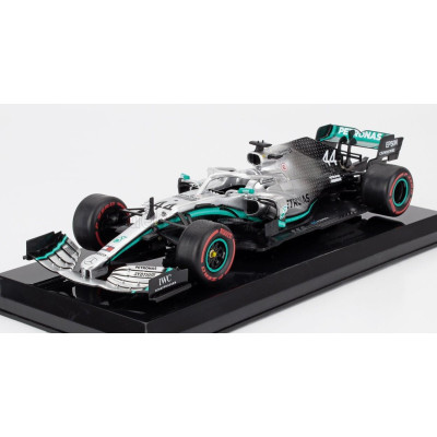 EDICOLA MERCEDES GP F1  W10 EQ POWER+ TEAM AMG PETRONAS MOTORSPORT N 44 WORLD CHAMPION SEASON 2019 LEWIS HAMILTON - BLISTER BOX