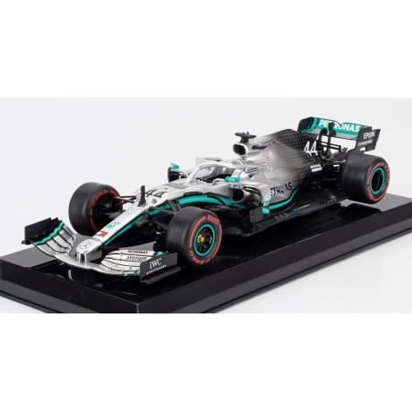 EDICOLA MERCEDES GP F1  W10 EQ POWER+ TEAM AMG PETRONAS MOTORSPORT N 44 WORLD CHAMPION SEASON 2019 LEWIS HAMILTON - BLISTER BOX