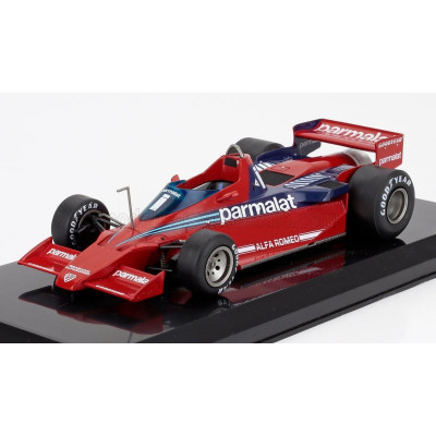 EDICOLA ALFA ROMEO F1  BRABHAM BT46B PARMALAT N 1 SEASON 1978 NIKI LAUDA - BLISTER BOX - RED 1/24