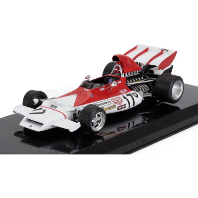 EDICOLA BRM F1  P160B N 17 WINNER MONACO GP 1972 JEAN PIERRE BELTOISE - BLISTER BOX - RED WHITE 1/24