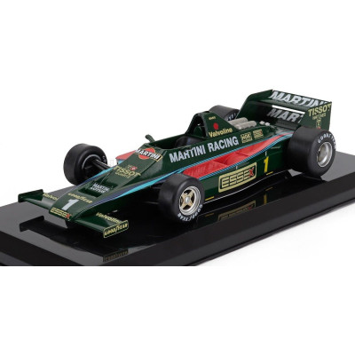EDICOLA LOTUS F1  80 TEAM MARTINI RACING N 1 SEASON 1979 MARIO ANDRETTI - BLISTER BOX - GREEN 1/24