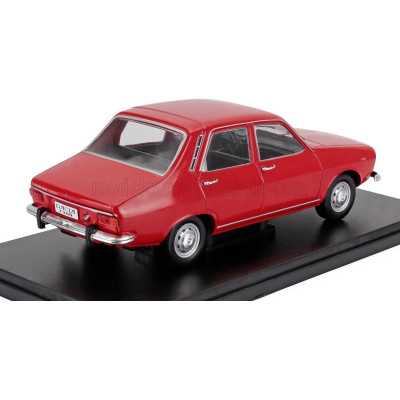 EDICOLA DACIA 1300 (RENAULT R12) 1970 - CON VETRINA - WITH SHOWCASE - RED 1/24