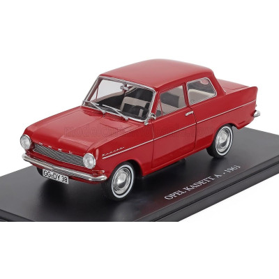 EDICOLA OPEL KADETT A 1963 - CON VETRINA - WITH SHOWCASE - RED 1/24