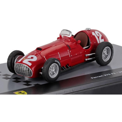 EDICOLA FERRARI F1  375 N 12 SEASON 1951 JOSE FROILAN GONZALES - CON VETRINA - WITH SHOWCASE - RED 1/43