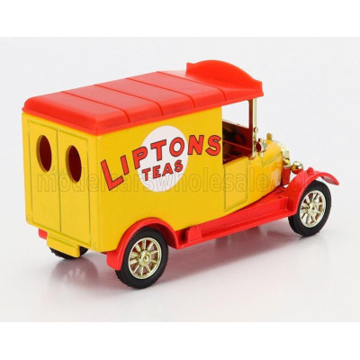 EDICOLA FORD USA MODEL T TRUCK LIPTON TEAS 1920 - YELLOW RED 1/50