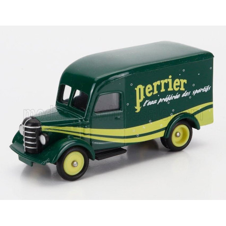 EDICOLA BEDFORD 30 CWT TRUCK PERRIER L'EAU PREFEREE DES SPORTIFS 1950 - DARK GREEN YELLOW 1/50