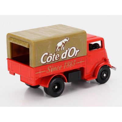 EDICOLA FORDSON 7V TRUCK COTE D'OR 1949 (cm 8.3) - RED BEIGE 1/48