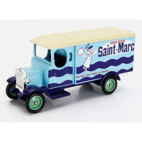 EDICOLA MORRIS VAN TRUCK SAINT-MARC 1931 (cm 9.1) - 2 TONE BLUE WHITE 1/50