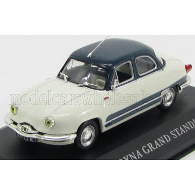 EDICOLA PANHARD DYNA GRAND STANDING 1958 - WHITE GREY 1/43