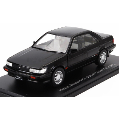 EDICOLA NISSAN BLUEBIRD HT SSS ATTESA LTD 1987 - BLACK 1/24