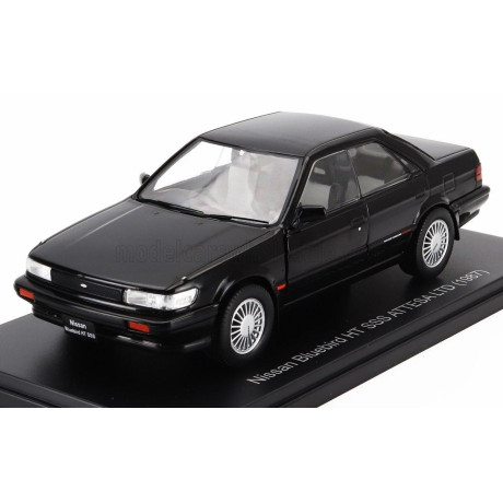 EDICOLA NISSAN BLUEBIRD HT SSS ATTESA LTD 1987 - BLACK 1/24
