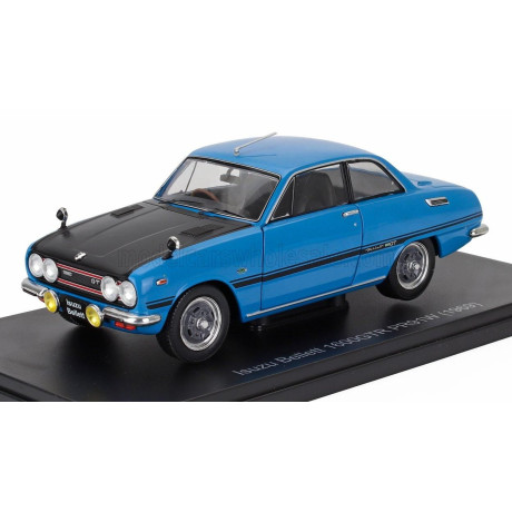 EDICOLA ISUZU BELLETT 1600 GTR (PR91W) 1969 - BLUE BLACK 1/24