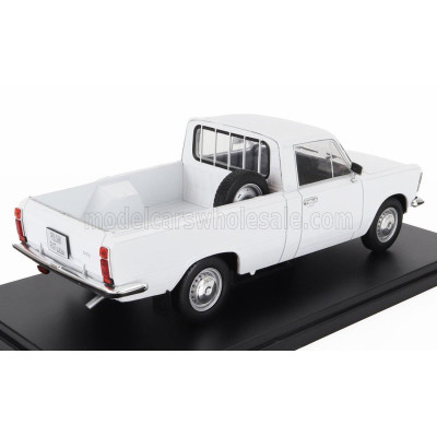 EDICOLA POLSKI FIAT 125P PICK-UP 1975 - BLISTER BOX - WHITE 1/24