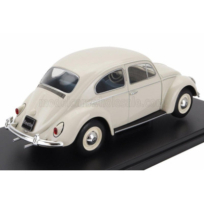 EDICOLA VOLKSWAGEN BEETLE MAGGIOLINO KAFER 1960 - BLISTER BOX - BEIGE 1/24