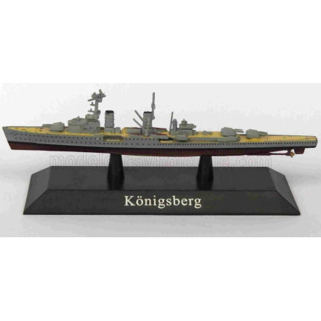 EDICOLA WARSHIP KONISBERG LIGHT CRUISER GERMANY 1926 - MILITARY 1/1250